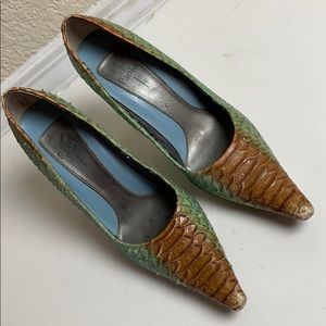 PAOLO Real snake leather